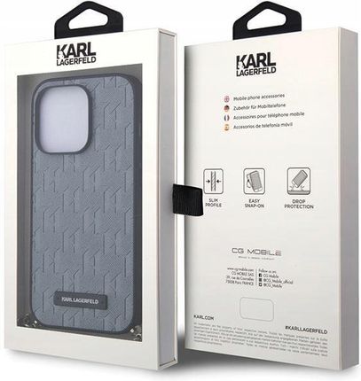 Karl Lagerfeld Saffiano Etui Do Iphone 14 Pro - zdjęcie 2
