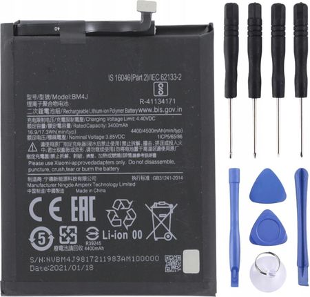 Bateria Narzędzia do Xiaomi Note 8 Pro BM4J