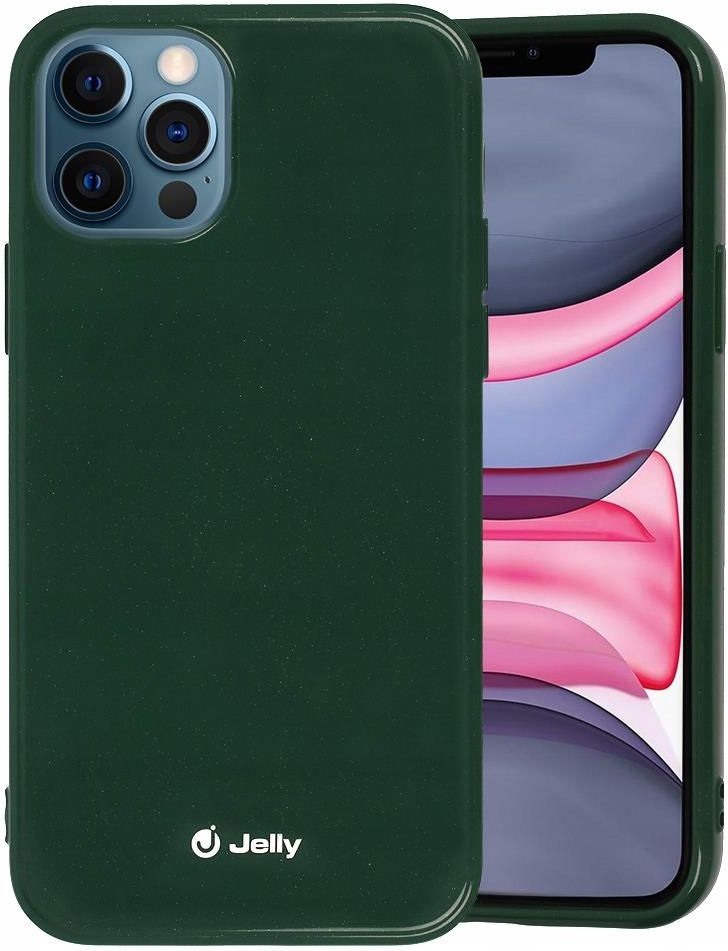 Tel Jelly Case Do Iphone 12 Mini Ciemnozielony Etui na telefon, ceny
