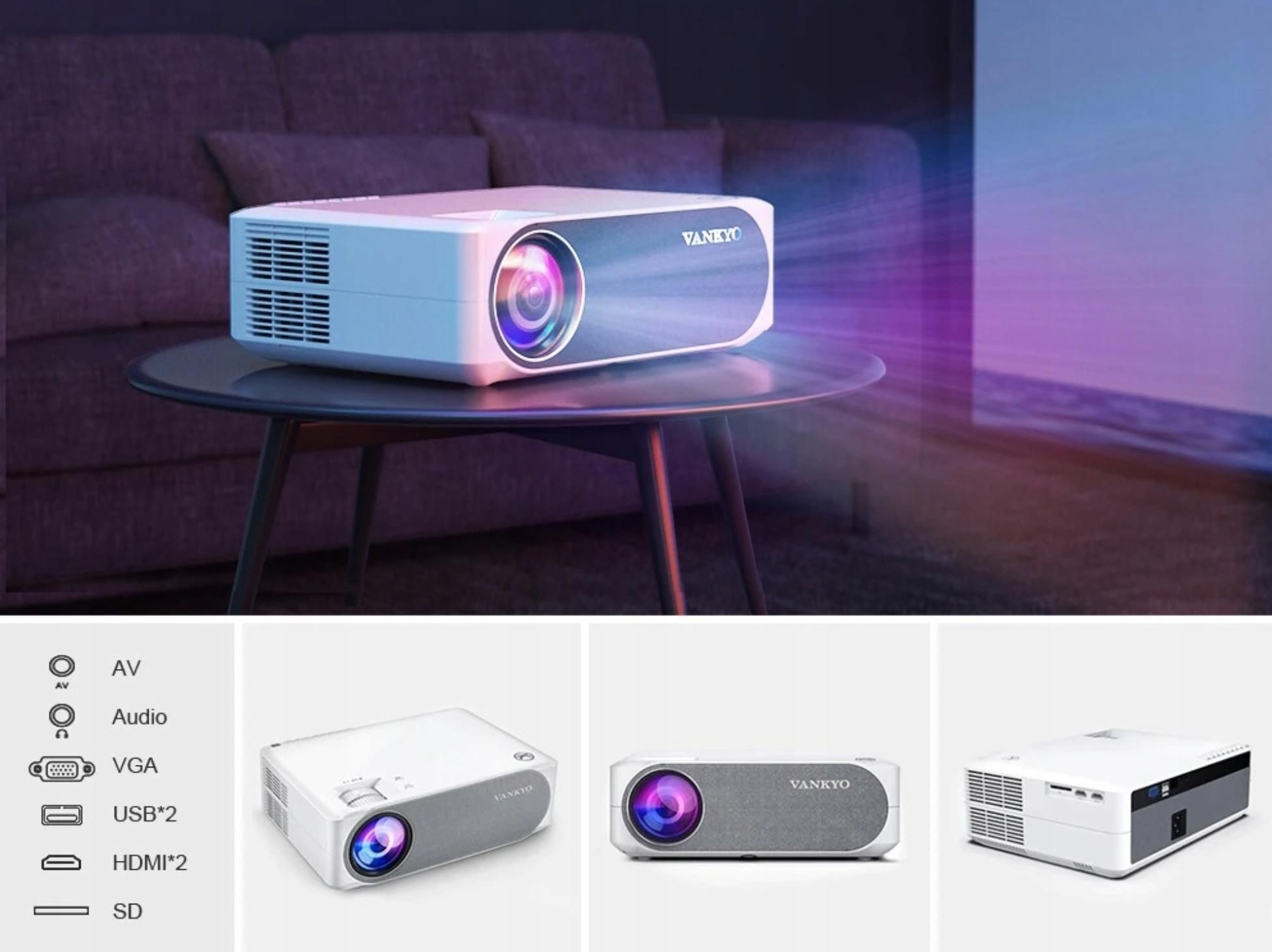 その他 VANKYO V630 VANKYO Performance V630 Native 1080P Full HD Projector
