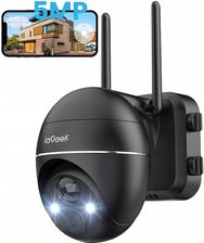 Obrotowa Kamera Zewnętrzna Ip Wifi 4X Zoom 5Mpx