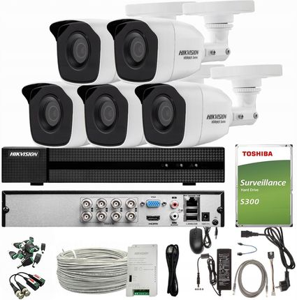 Hikvision Monitoring 7 Kamer Rejestrator Dysk