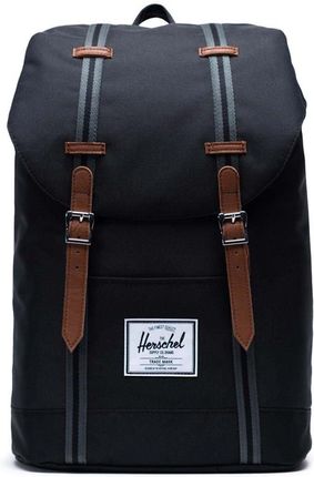 plecak HERSCHEL - Herschel Little America Mid-Volume Black/Black/Tan (03008) rozmiar: OS