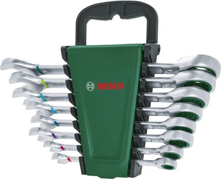 Bosch Zestaw kluczy płasko-oczkowych z grzechotką 8el. 1600A027PS