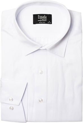 Biała koszula męska slim fit biznesowa elegancka dopasowana Espada XL-43/44