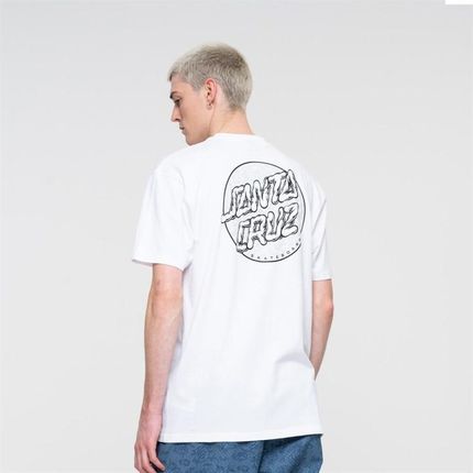 koszulka SANTA CRUZ - Alive Dot T-Shirt White (WHITE) rozmiar: XL