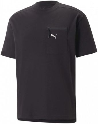 Męski t-shirt basic Puma Open Road - czarny
