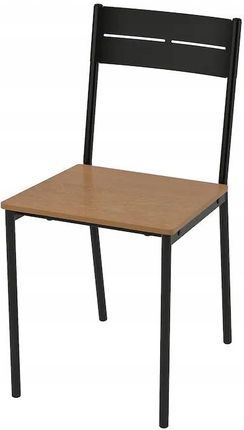 Ikea Sandsberg Krzesło Czarne Brązowa Bejca