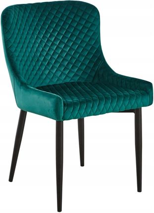 Krzesło Velvet Zielone Colin M15 Loft Tapicerowane