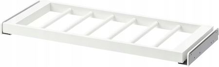 Ikea Komplement Wysuwany Wieszak Biały 75X35 Cm