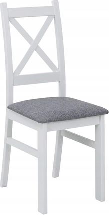 Style Form Krzesło Drewniane Białe Cress Salon Kuchnia