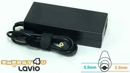 Energy4U PA100 zasilacz laptopa Fujitsu-Siemens 19V 4.22A 80W wtyczka 5.5x2.5mm