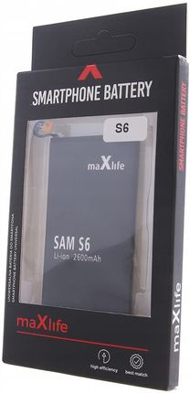 Maxlife Bateria Do Samsung S6 Eb Bg920Abe 2600Mah