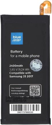 Blue Star Bateria Do Samsung Galaxy J3 2017 2400 Mah Li Ion Premium