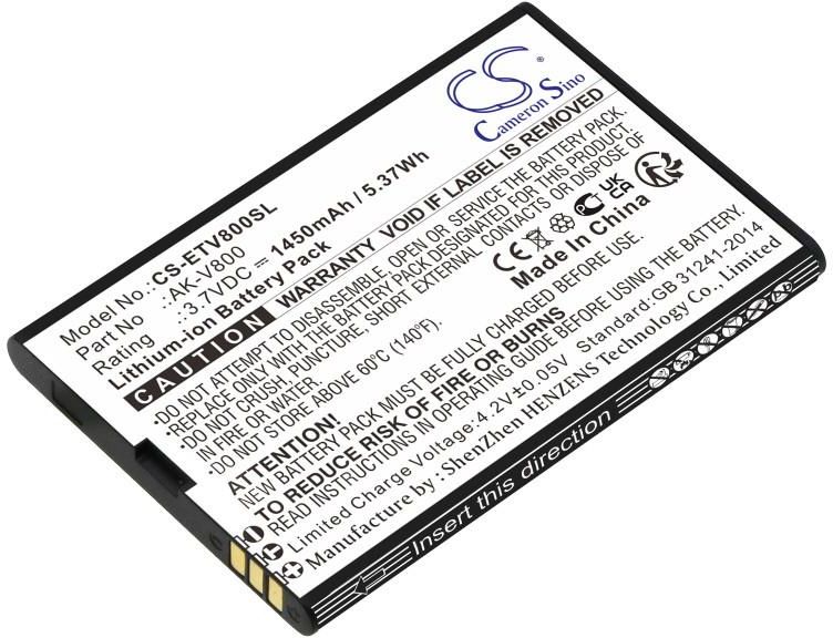 Batería Reemplaza Bea-fon C140/C240 EU001B S400 EU001W 600mAh 3,7V