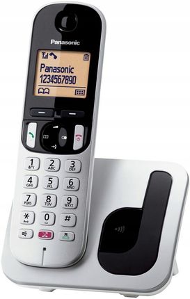 Panasonic Telefon KxTgc250 Szary Bezprzewodowy