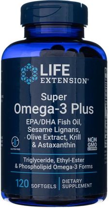 Life Extension Super Omega-3 Plus Epa/Dha - 120 Kaps