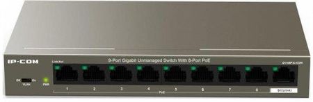 Ip-Com Switch Niezarządzalny G1109P-8-102W 9X 1Gbe Poe+ 102 W (G1109P8102WV10)