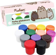 Zdjęcie Bambino Pusheen Farby Plakatowe 12 Kolorów Zestaw Kotki 20Ml 8006 - Bełchatów