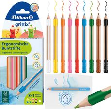 Zdjęcie Pelikan Kredki Trójkątne Griffix Grube Miękkie 9Sz - Maków Podhalański