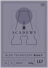 Zdjęcie Blok Techniczny A4/10K Academy 10Szt. - Buk