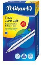 Długopis Stick Super Soft K86 Niebieski 12Szt.
