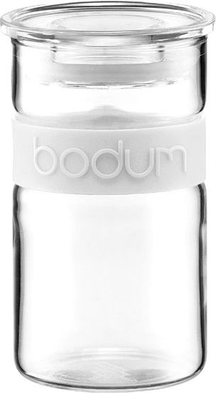 Bodum Presso - Set Di 2 Barattoli In Plastica Con Coperchio Ermetico, 1,0 L Ciascuno