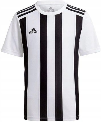 Koszulka męska adidas Striped 21 Jersey biało-czarna GV1377
