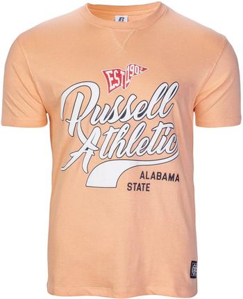Męska Koszulka z krótkim rękawem Russell Athletic A3-058-1 M000218347 – Pomarańczowy