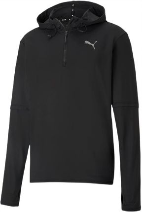 Bluza biegowa Puma Run Hooded Midlayer czarna XL
