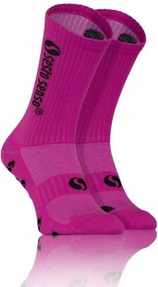 Sesto Senso 3 Pairs Running Socks Cotton Sports Socks Women