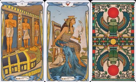 Lo Scarabeo Egyptian Art Nouveau Tarot - Ceny i opinie - Ceneo.pl
