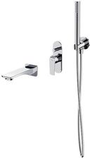 Zdjęcie Cersanit Zestaw Wannowy Podtynkowy City Chrom S952-036 - Płoty