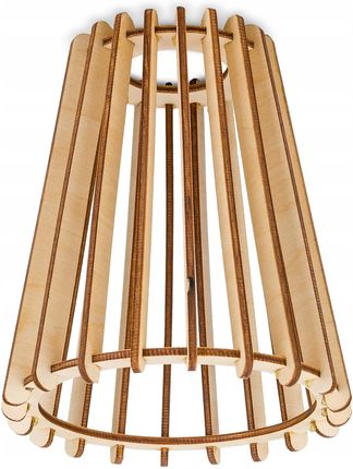 Led-One Klosz Drewniany Do Lamp Na E27 Loft Eko Drewno (Mg1040)