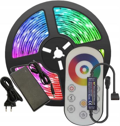 Media-Comp Zestaw Taśma 120 Led Rgb 4M Pilot Dotykowy Radiowy