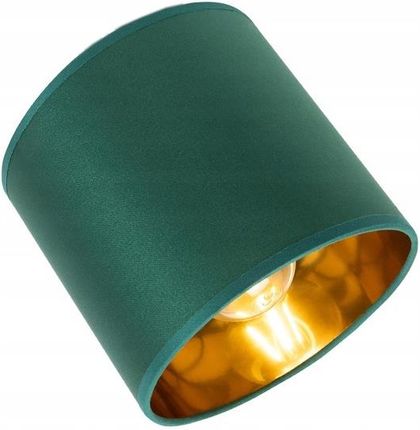 Led-One Klosz Abażur Zielono-Złoty Do Lamp Na E27 Okrągły