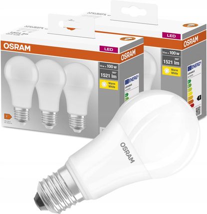 Osram 6X Żarówka Led E27 A60 13W 100W 1521Lm