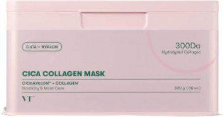 Vt Cosmetics Cica Collagen Mask Ujędrniające Maski W Płachcie Box 30 szt.