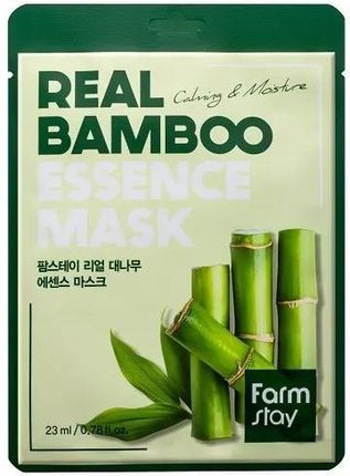 Farmstay Real Maska Do Twarzy W Płacie Bambus 23 ml