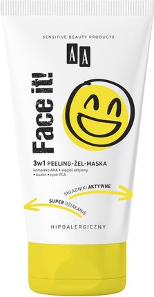 Aa Face It! Peeling Maska Żel 3W1 150 ml