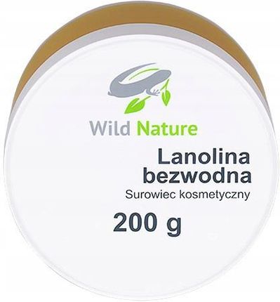 Wild Nature Lanolina Bezwodna 200G