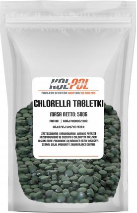 Kol Pol Chlorella Tabletki 500G 2000tabl.
