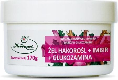 Herbapol Kraków Żel Hakorośl+Imbir+Glukozamina 170G
