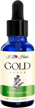 I Love Herbs Vega It Gold Drops Układ Limfatyczny 50ml