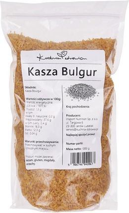 Kuchnia Zdrowia Kasza Bulgur 1kg