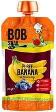 Zdjęcie Bob Snail Eco Snack Puree Przecier Owocowy Banan Borówka Bez Dodatku Cukru 250g - Halinów