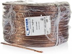 Bitner Przewód Głośnikowy Bitsound Pgy-P Tlgy 2X0,75Mm2 Rolka 100M. 10347K