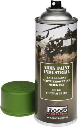 Fosco Wojskowa Farba W Sprayu 400Ml Vietnam Green