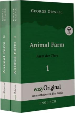 Animal Farm / Farm der Tiere - 2 Teile (Buch + 2 MP3 Audio-CD) - Lesemethode von Ilya Frank - Zweisprachige Ausgabe Englisch-Deutsch, m. 1 Audio-CD, m