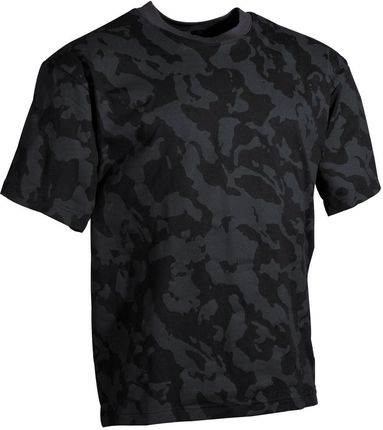 Koszulka US night- camo czarna szara 170 g L